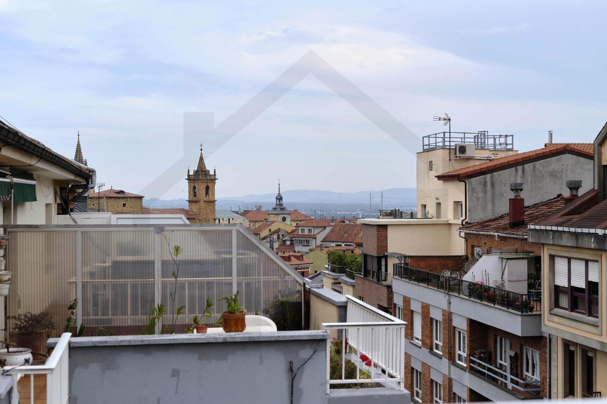 Ferienwohnung Atico Quintana I - Con Terraza, Vistas A La Ciudad, En El Centro, Con Wifi Y Garaje Oviédo Exterior foto