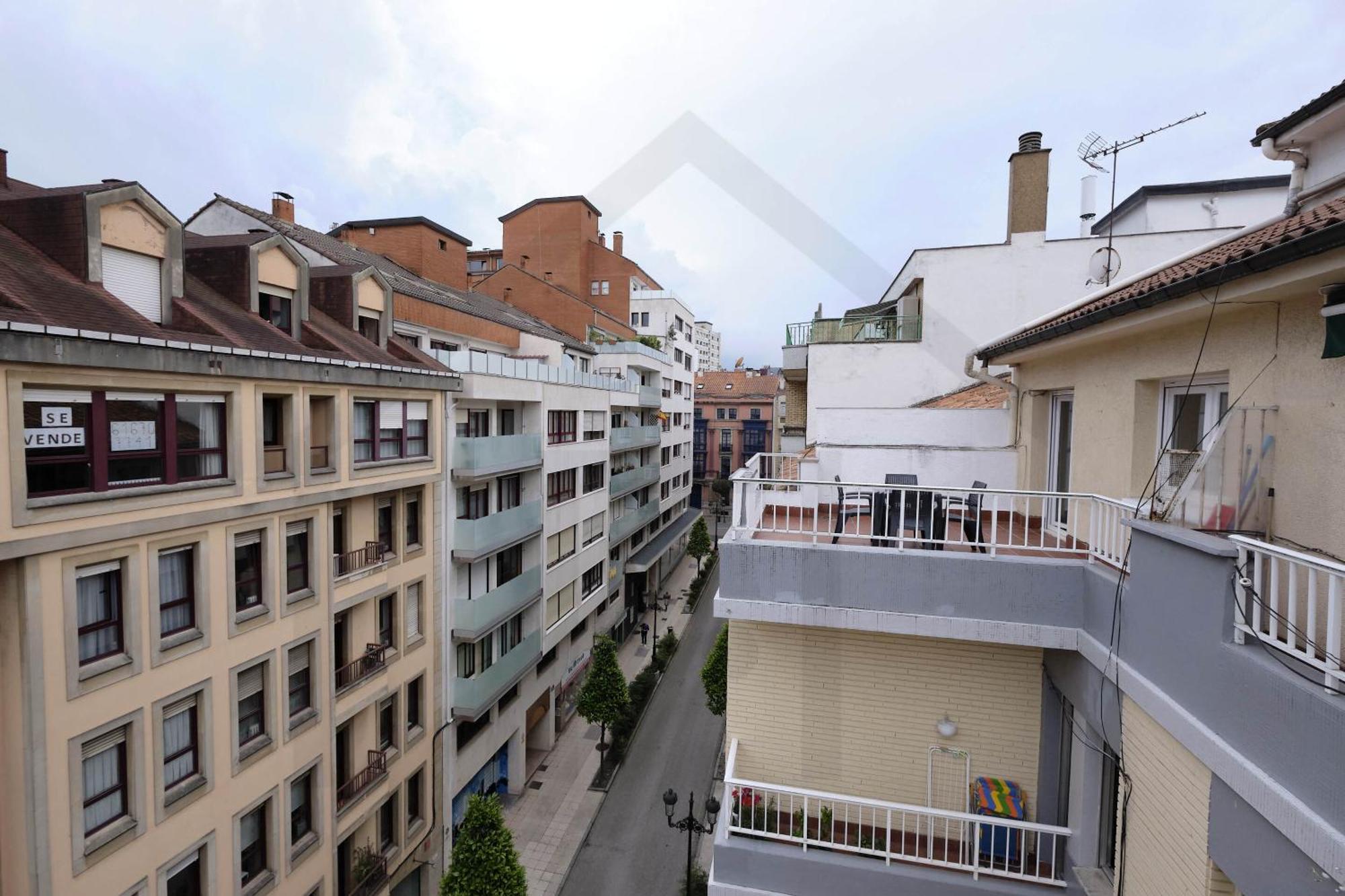 Ferienwohnung Atico Quintana I - Con Terraza, Vistas A La Ciudad, En El Centro, Con Wifi Y Garaje Oviédo Exterior foto