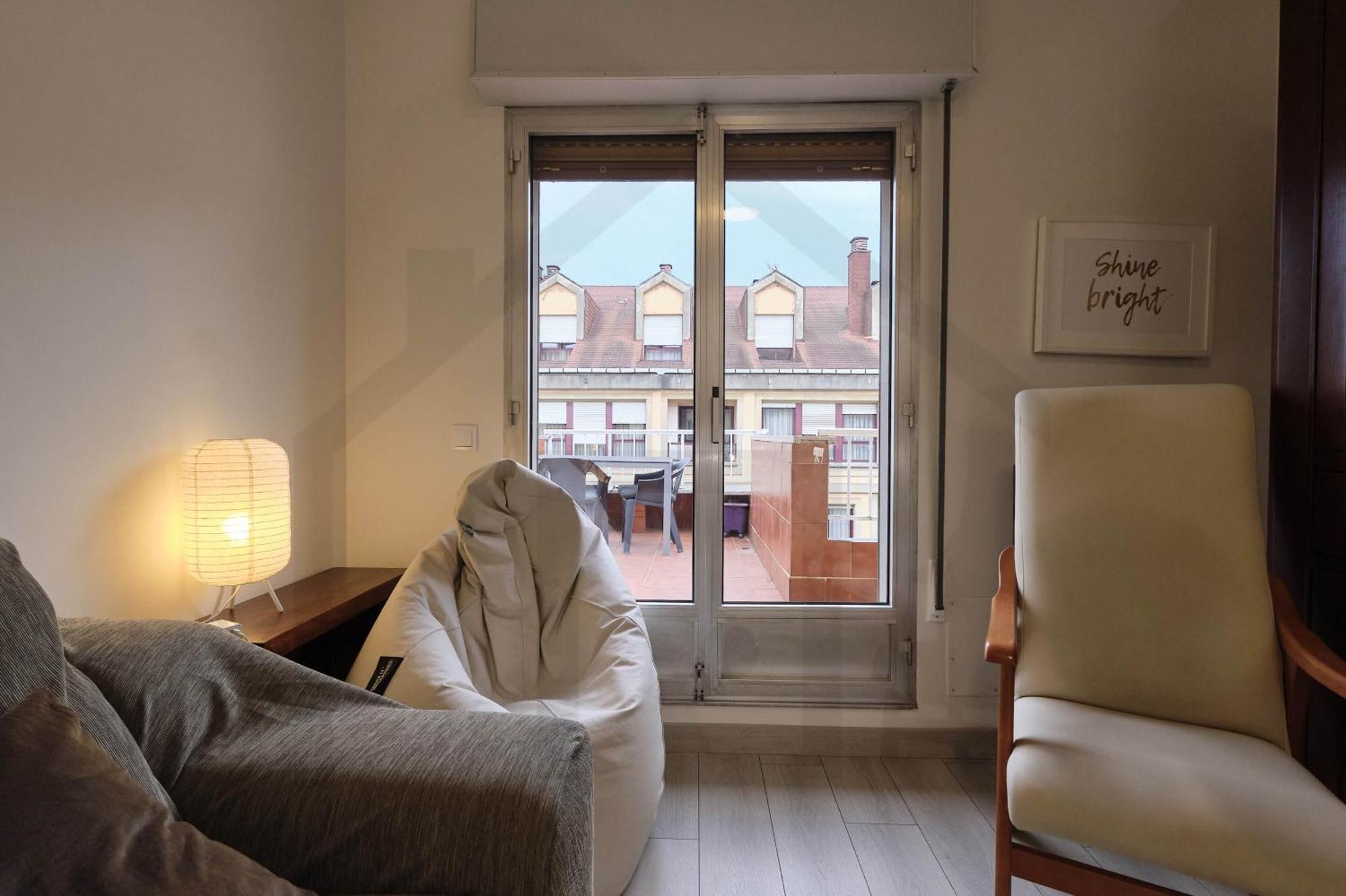 Ferienwohnung Atico Quintana I - Con Terraza, Vistas A La Ciudad, En El Centro, Con Wifi Y Garaje Oviédo Exterior foto